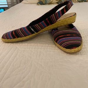 SLIM WIDTH Sling Back Shoes